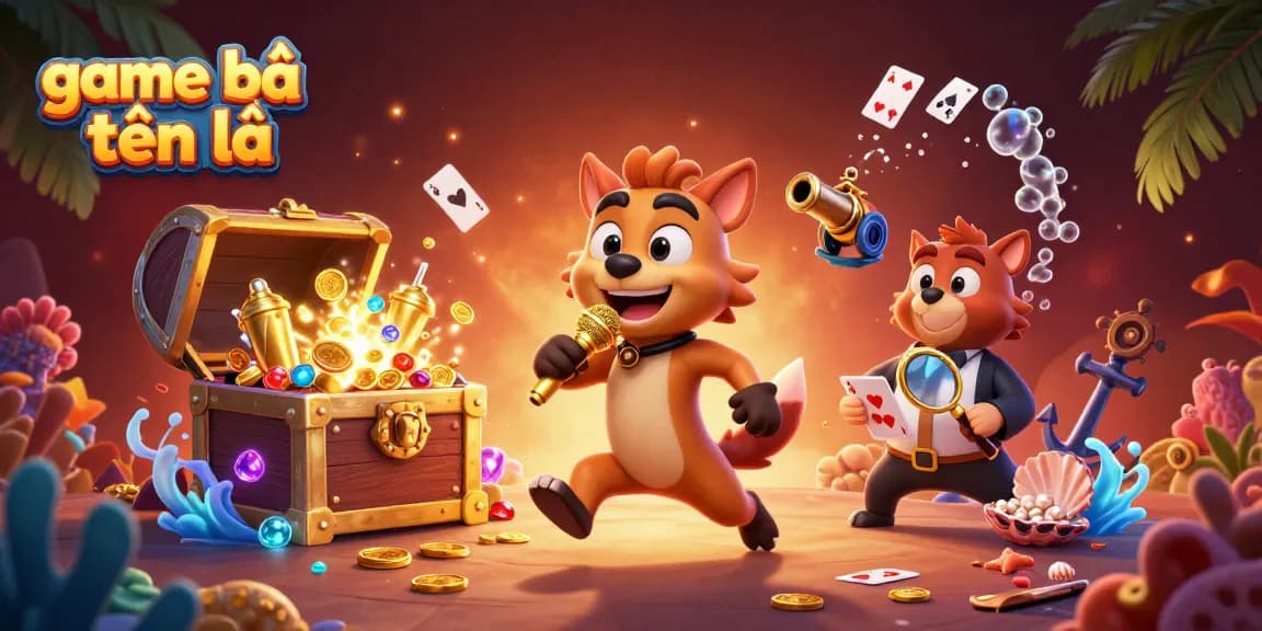 Engage in game bài tiến lên at a lively casino club with vibrant characters and treasures.