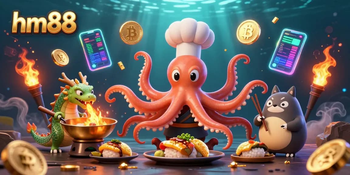 Experience winning strategies at hm88 with vibrant 3D casino characters and gambling elements.