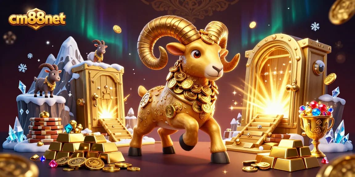 Engage in dynamic gaming adventures with cm88net in a vivid 3D casino world filled with treasures.