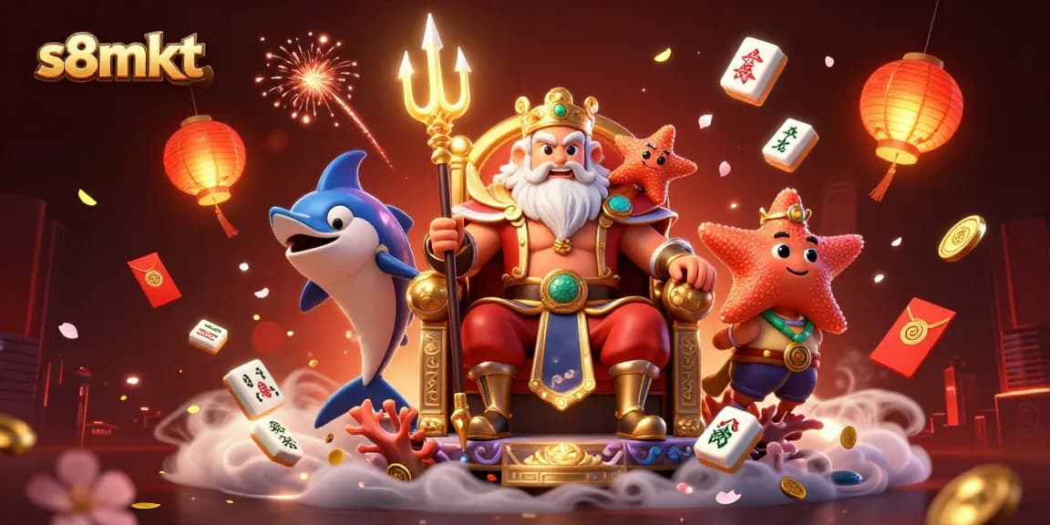 Experience the excitement of s8mkt with Neptune in a vibrant online gaming scene.