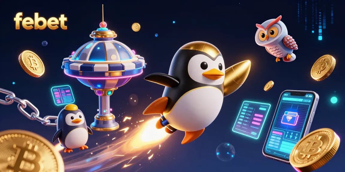 Bet on febet's vibrant world of gaming with thrilling space-themed visuals and rich rewards.