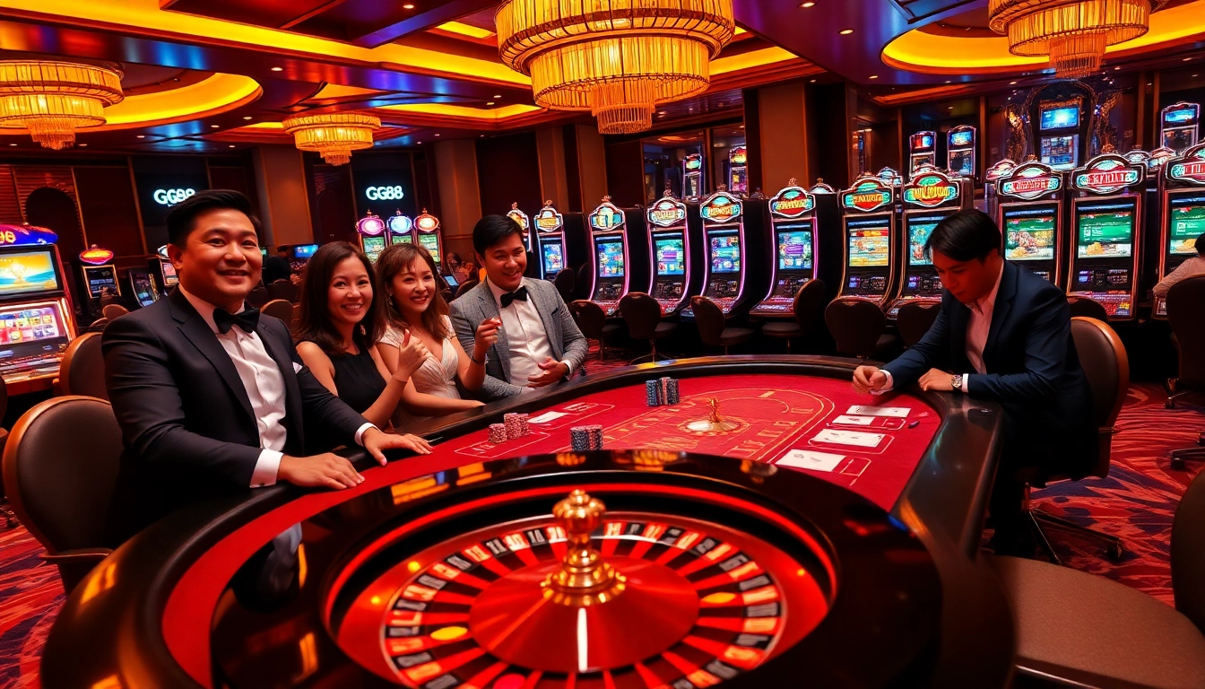 Experience the excitement of GG88 with vibrant casino games and lively players.