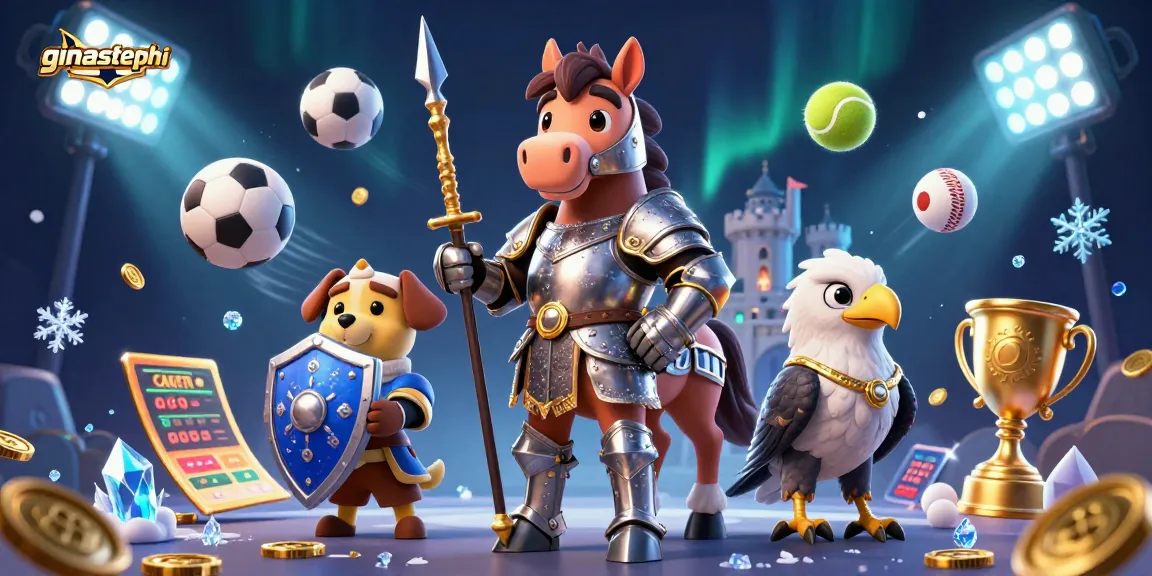 ginastephi offers dynamic sports betting with thrilling elements in an engaging scene.