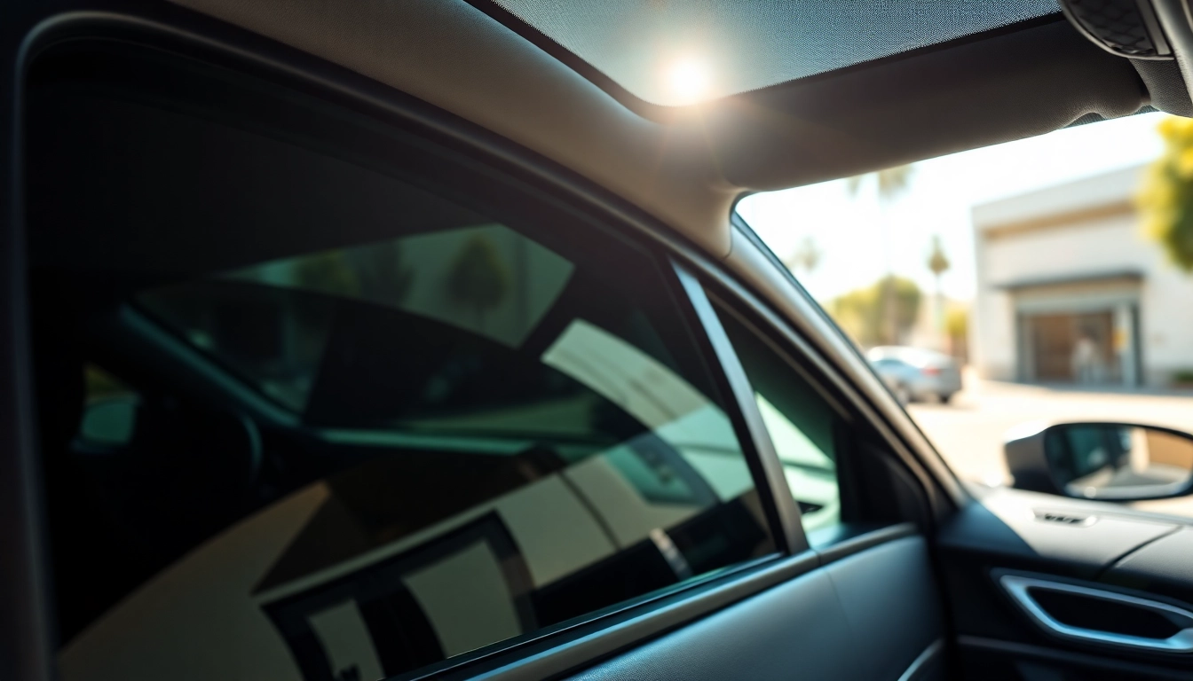 Enhance your ride with ceramic window tint for UV protection and sleek style.