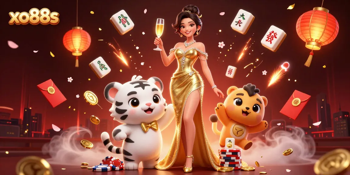 Experience thrilling gameplay and stunning rewards at xo88s with glamorous characters and vibrant casino elements.