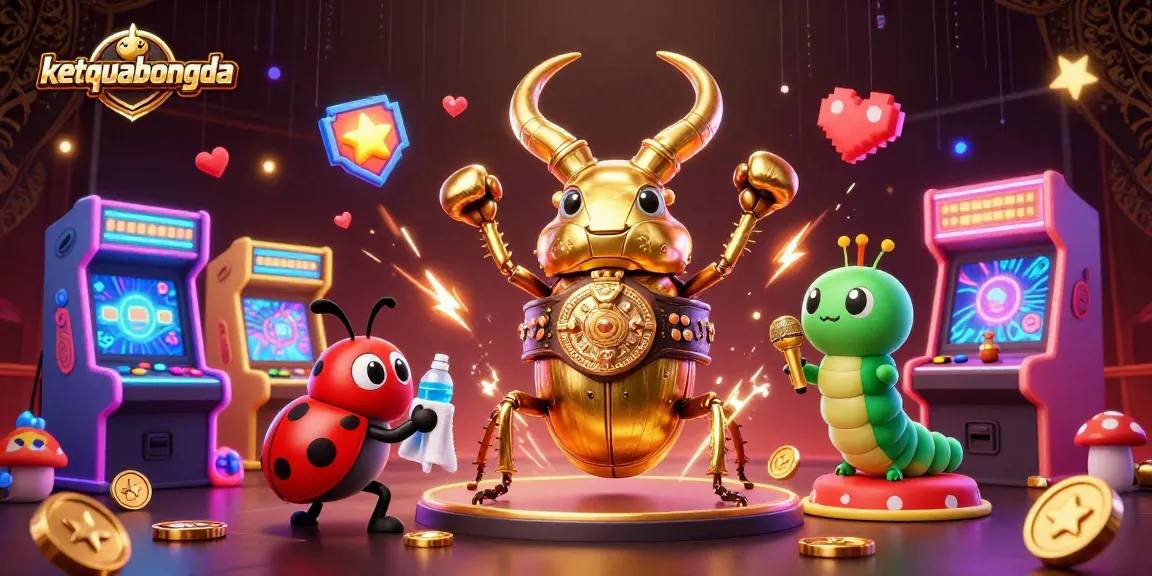 Experience dynamic betting action with ketquabongda in a vibrant 3D casino illustration.