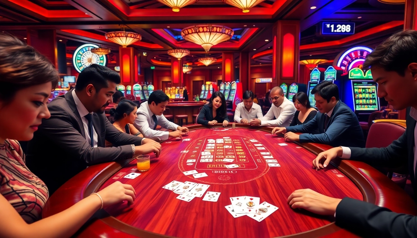 Engage in vibrant live casino action at https://may88.work/ with dynamic tables and eager players.