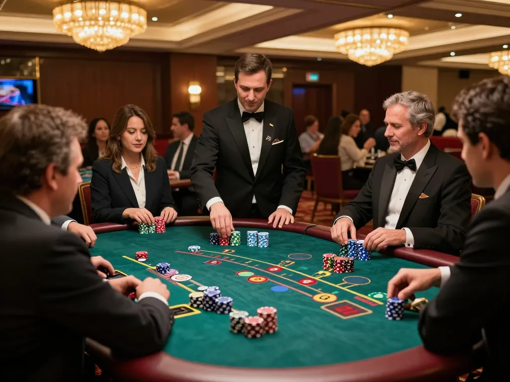 Engaging blackjack gameplay at the casino showcasing xx88 opportunities for winning strategies.