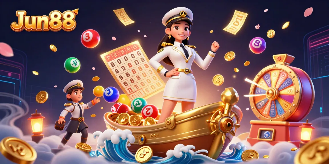 Experience exhilarating gameplay at Jun88 with vibrant lottery elements and an engaging atmosphere.