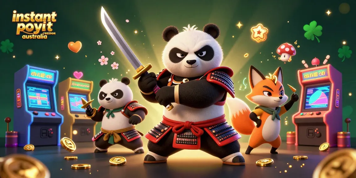 Experience instant payout casinos Australia with fast cashouts and engaging characters in this vibrant scene.